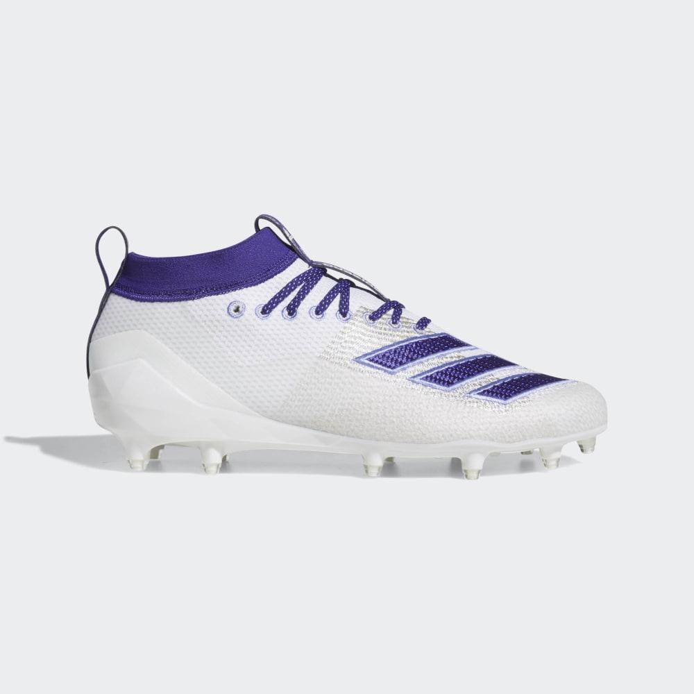 Adidas Men's adizero 8.0 Football Boots White/Purple Ireland F35186